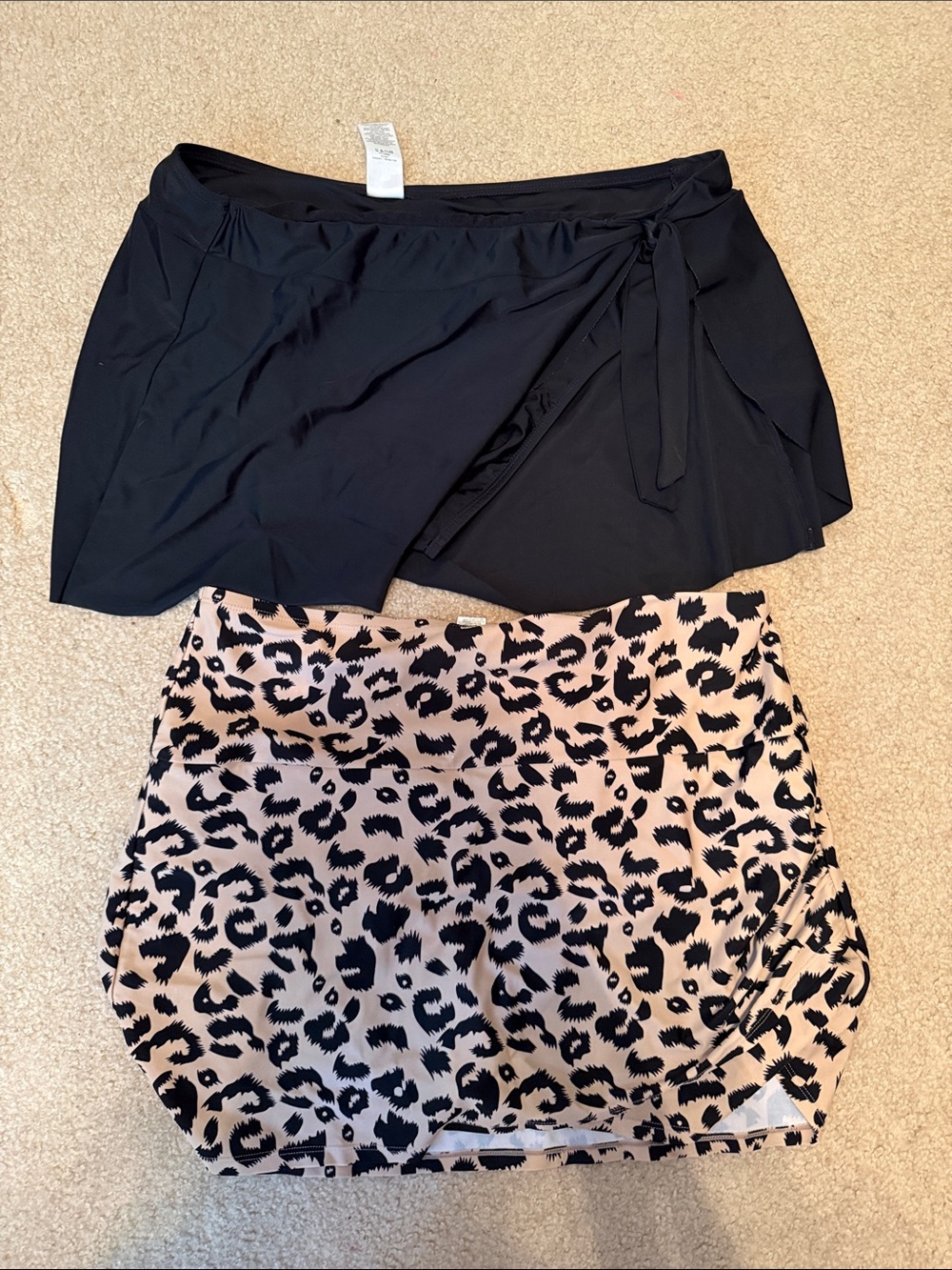 Swim Skirt Set -built in bikini bottoms